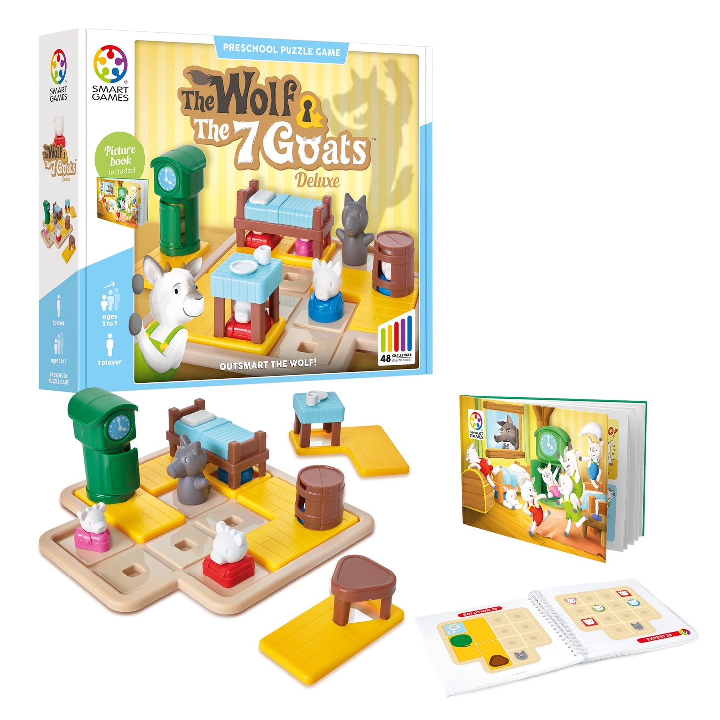 SmartGames Wolf & 7 Goats